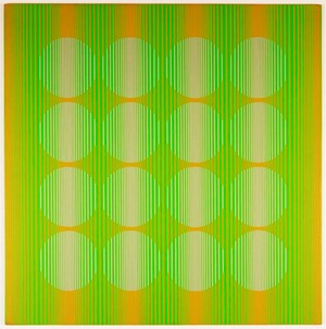 16 Circles in Green